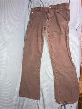 Old Navy Brown Corduroy Flare Jeans